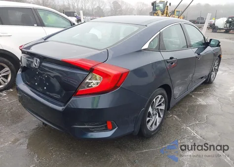 2016 Honda Civic Ex из США, поврежденный, VIN 19XFC2F79GE079154
